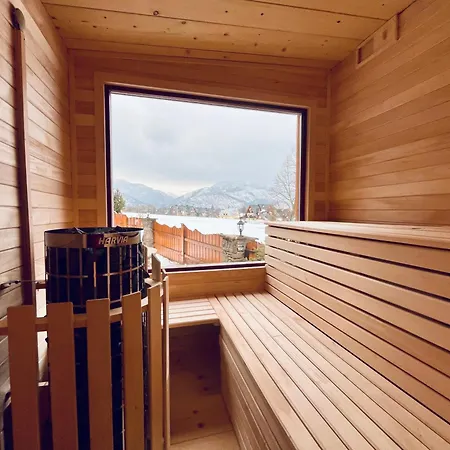 W Roztokach Z Widokiem Na Tatry Z Sauna 샬레 *